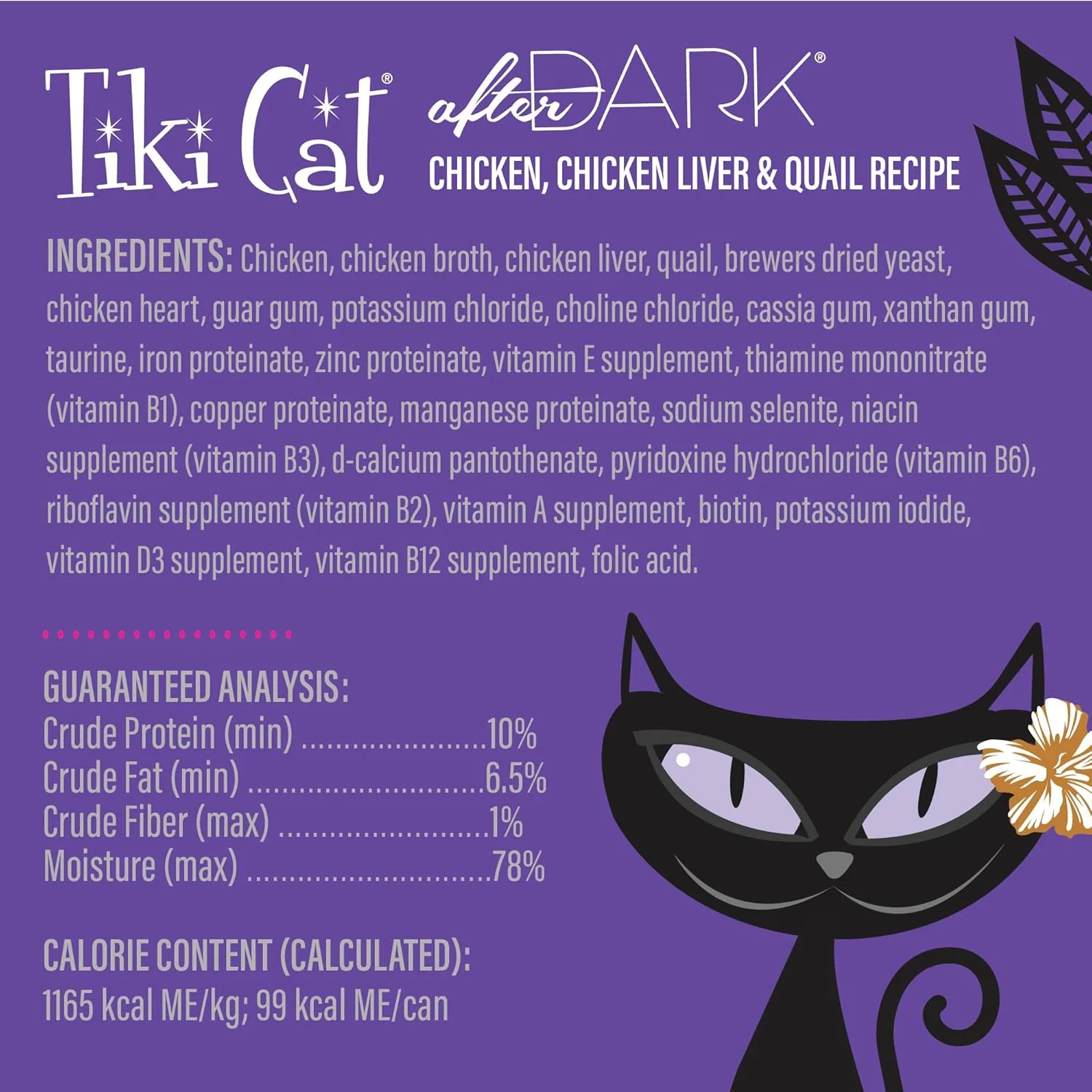 Tiki Cat After Dark Pâté, Chicken & Quail Egg, High-Protein and 100% Non-GMO Ingredients, Wet Cat Food for Adult Cats - Image 4