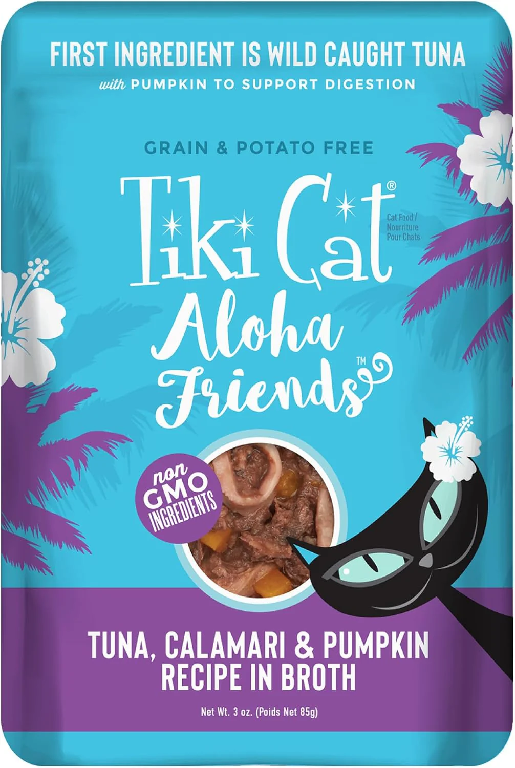 Tiki Cat Aloha Friends, Tuna, Calamari & Pumpkin, Grain-Free & High Moisture, Wet Cat Food for All Life Stages - Image 10