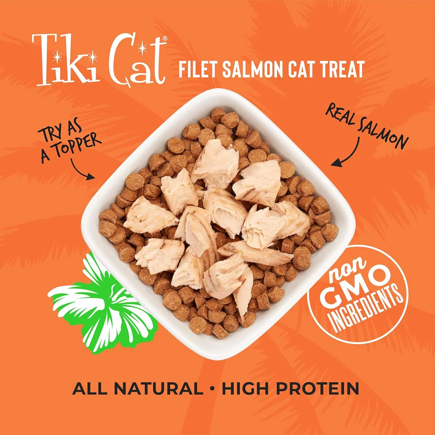 Tiki Cat Filet, All Natural Wild Caught Salmon, Single Ingredient High Moisture Non-GMO Wet Cat Food Topper, for All Life Stages - Image 4