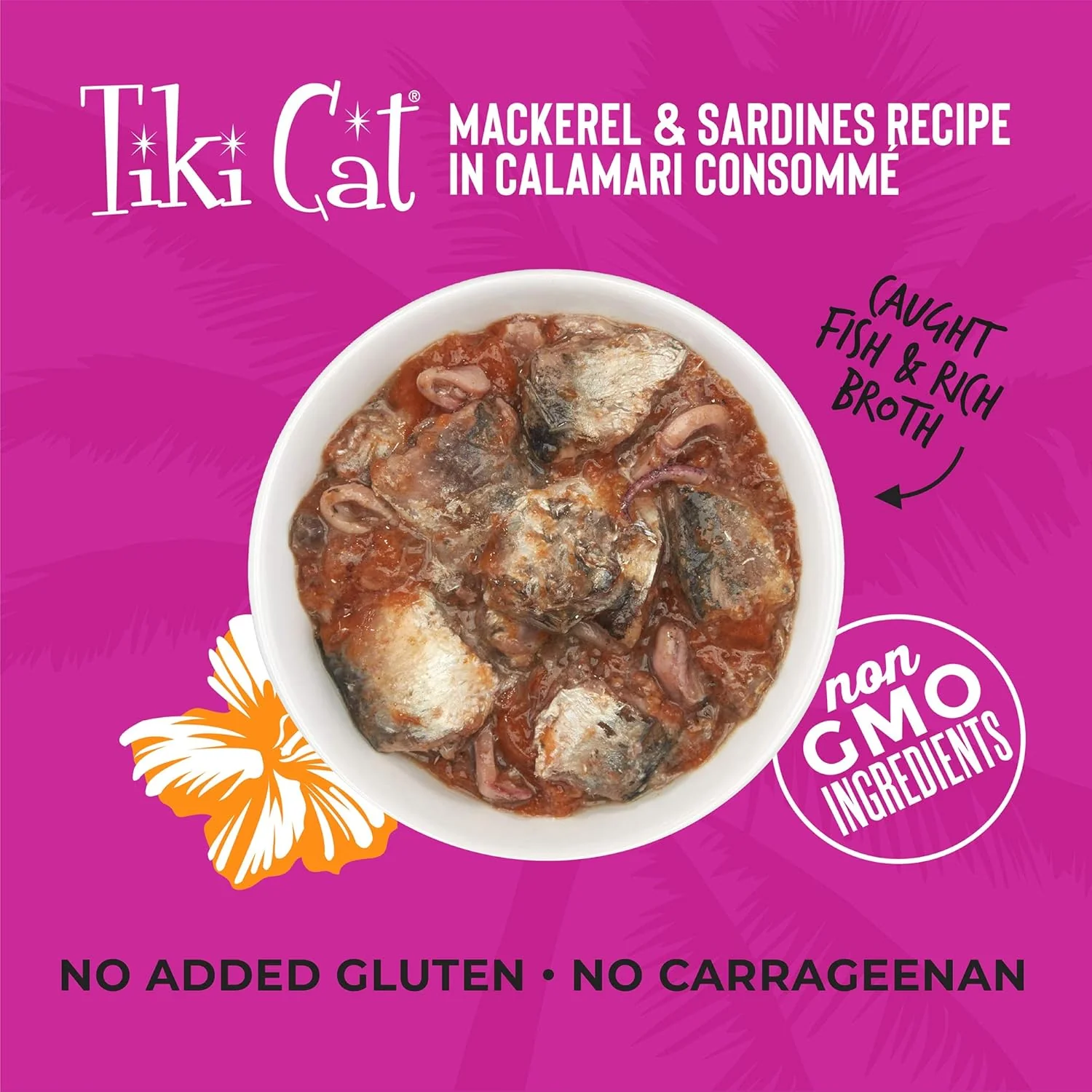 Tiki Cat Grill, Mackerel & Sardines, High-Protein and 100% Non-GMO Ingredients, Wet Whole Foods Cat Food for All Life Stages - Image 4