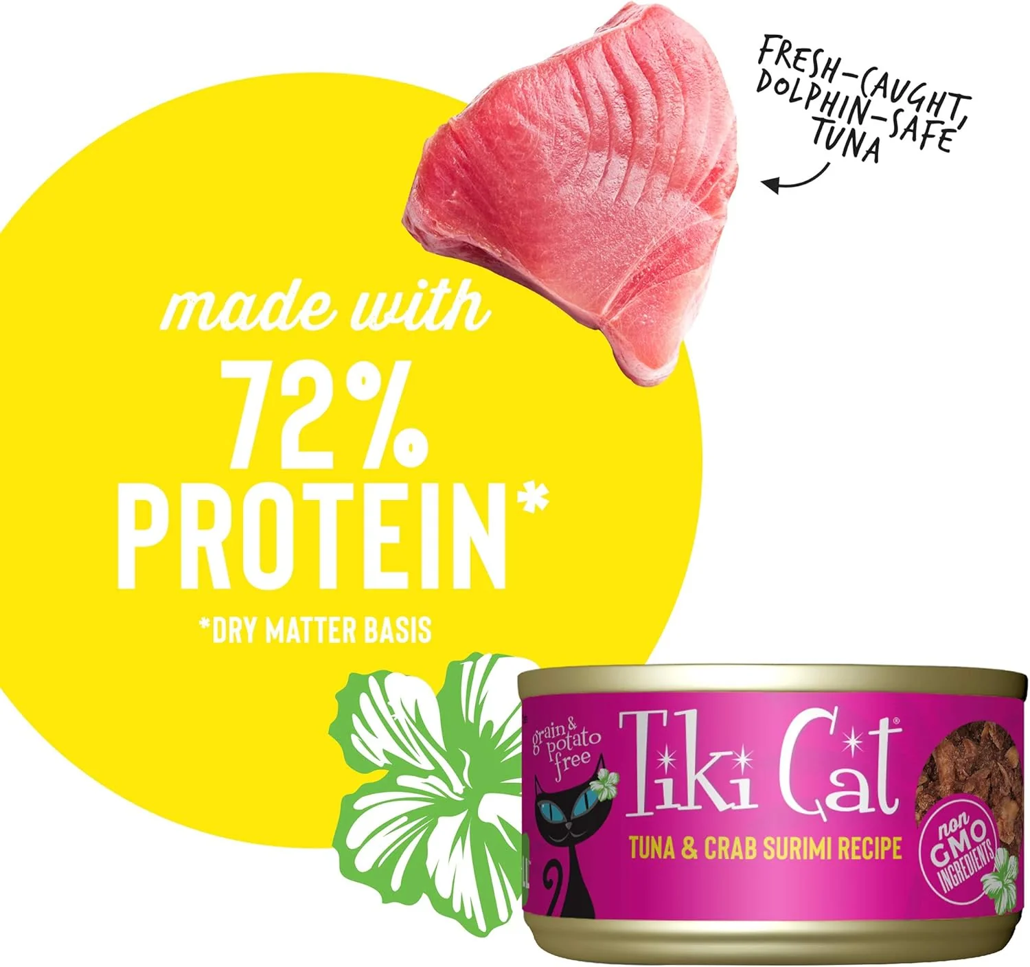 Tiki Cat Grill Wet Cat Food, Tuna & Crab Surimi - Image 5