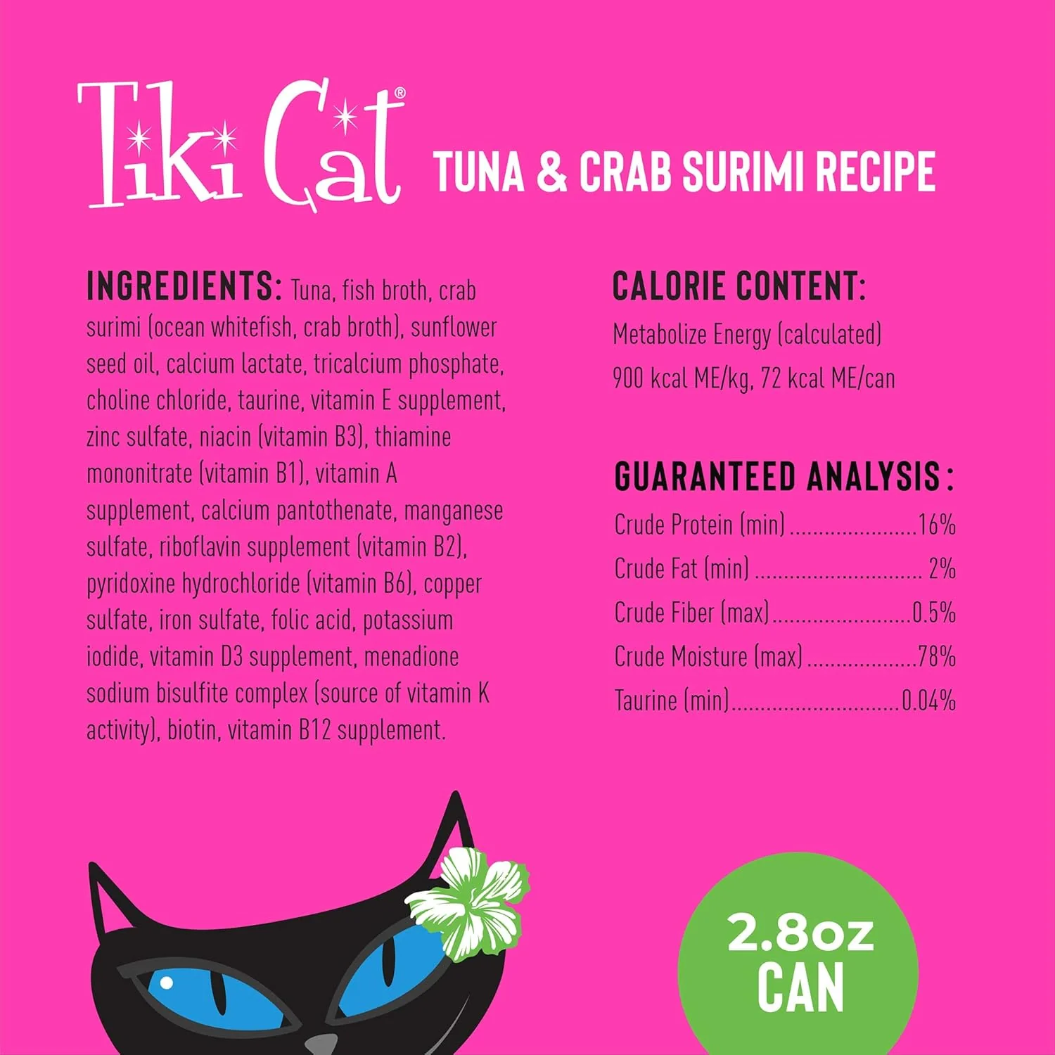 Tiki Cat Grill Wet Cat Food, Tuna & Crab Surimi - Image 9