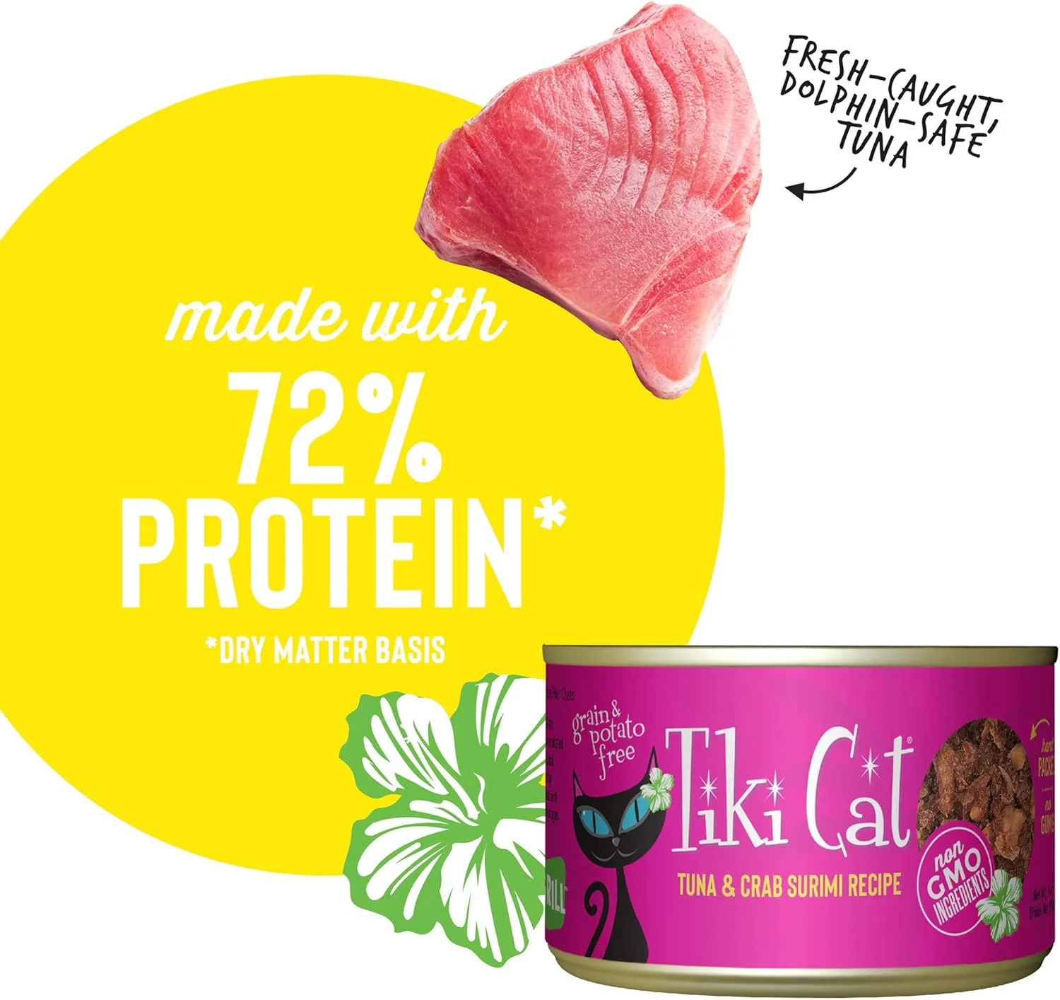 Tiki Cat Grill Wet Cat Food, Tuna & Crab Surimi - Image 5
