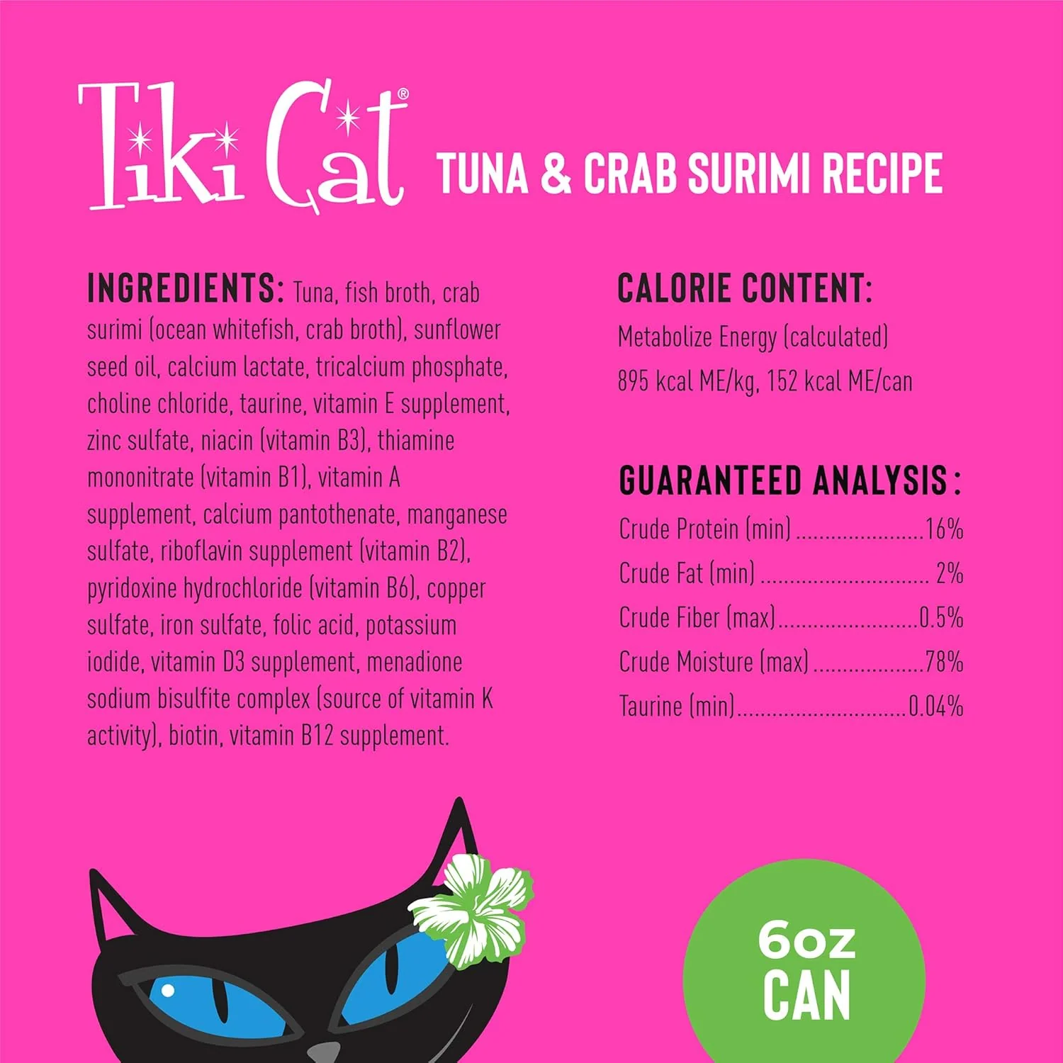 Tiki Cat Grill Wet Cat Food, Tuna & Crab Surimi - Image 9