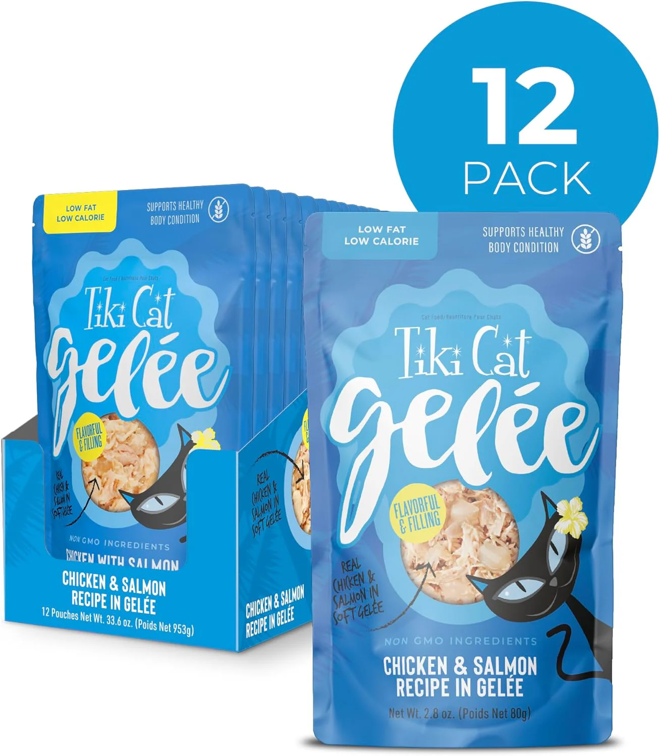 Tiki Cat Luau Lean Gelee Wet Cat Food, Chicken & Salmon - Image 2