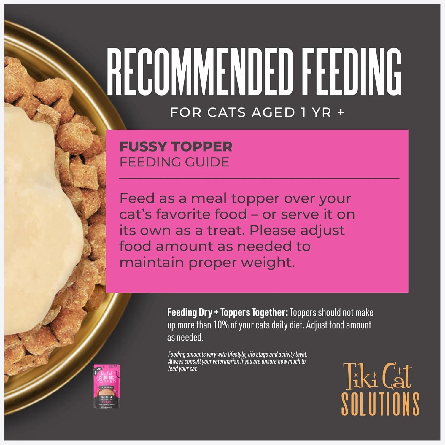 Tiki Cat Solutions Topper Multipack, Fussy, Tuna Recipe in Broth - Image 8