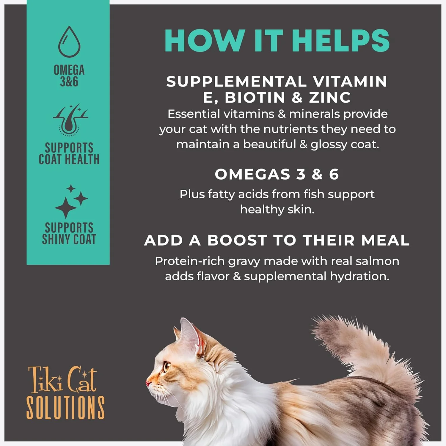 Tiki Cat Solutions Topper Multipack, Skin Coat, Salmon Recipe in Broth - Image 7