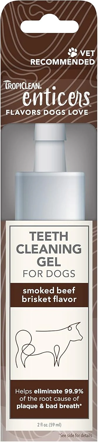 TropiClean Enticers Dog Teeth Cleaning Treat Gel | 2 oz - Image 10