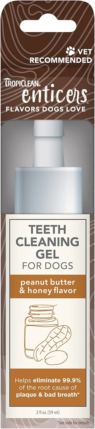 TropiClean Enticers Dog Teeth Cleaning Treat Gel | 2 oz - Image 9