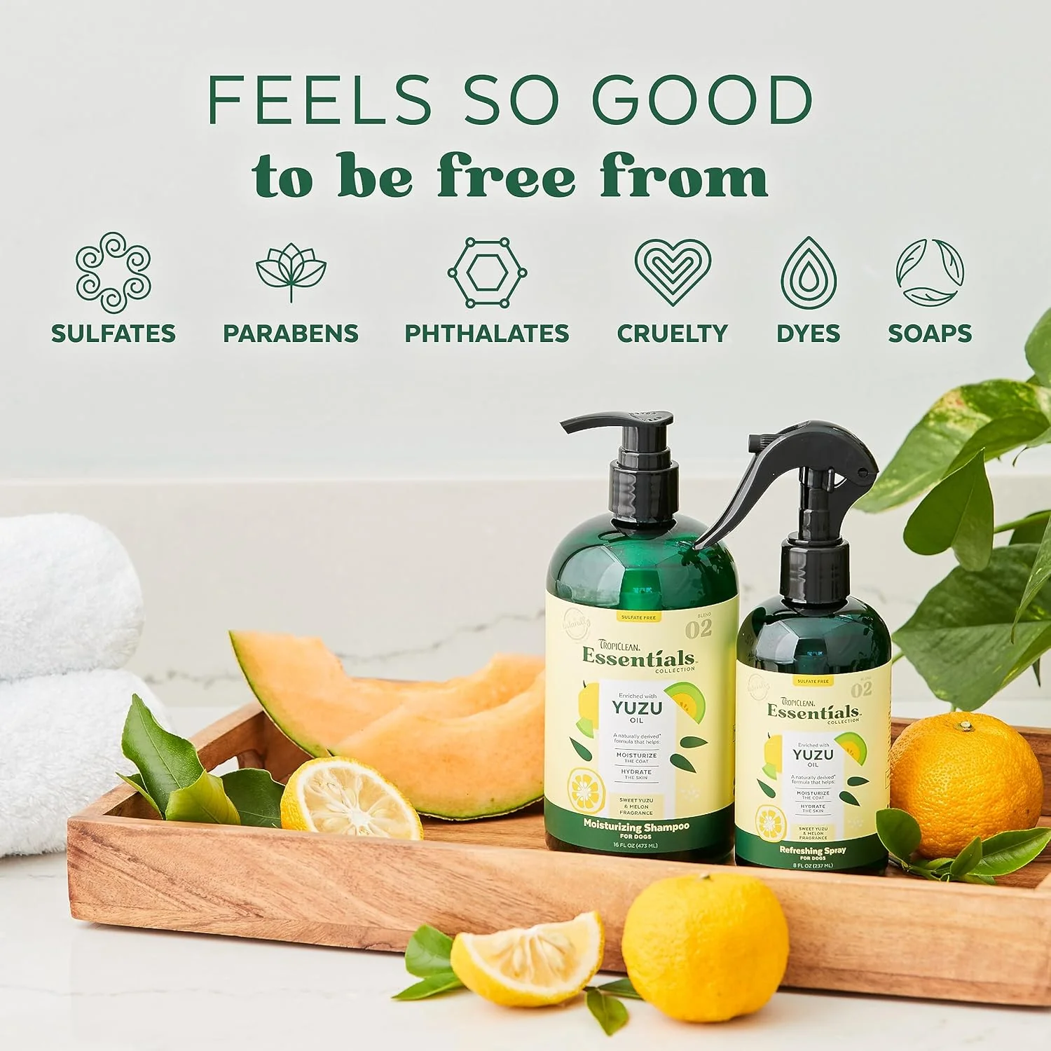 TropiClean Essentials Deodorizing Spray - Moisturize The Coat - Hydrate The Skin - Derived from Natural Ingredients , 8oz. - Image 5