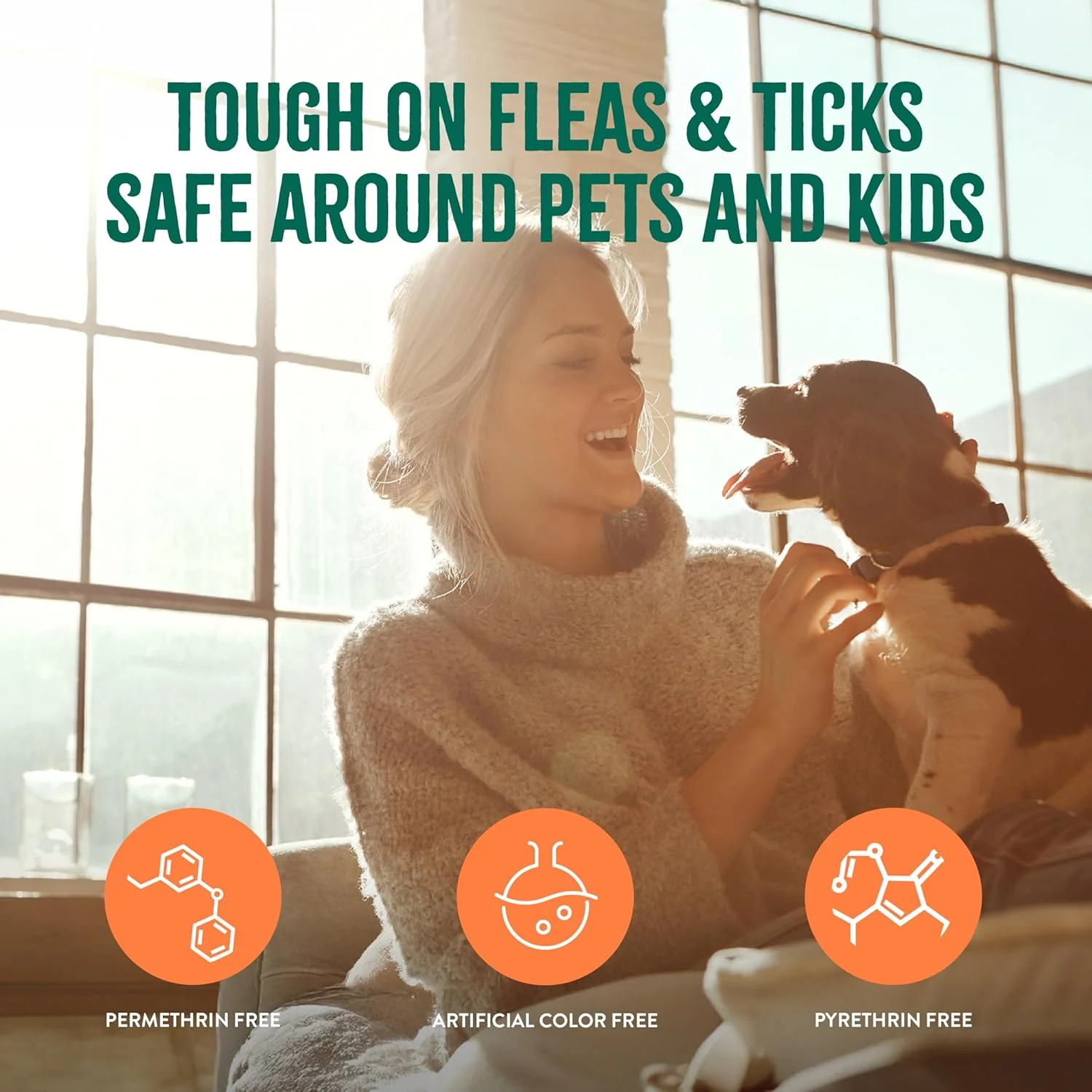 TropiClean Natural Maximum Strength Flea and Tick Spray for Dogs and Home - Image 3