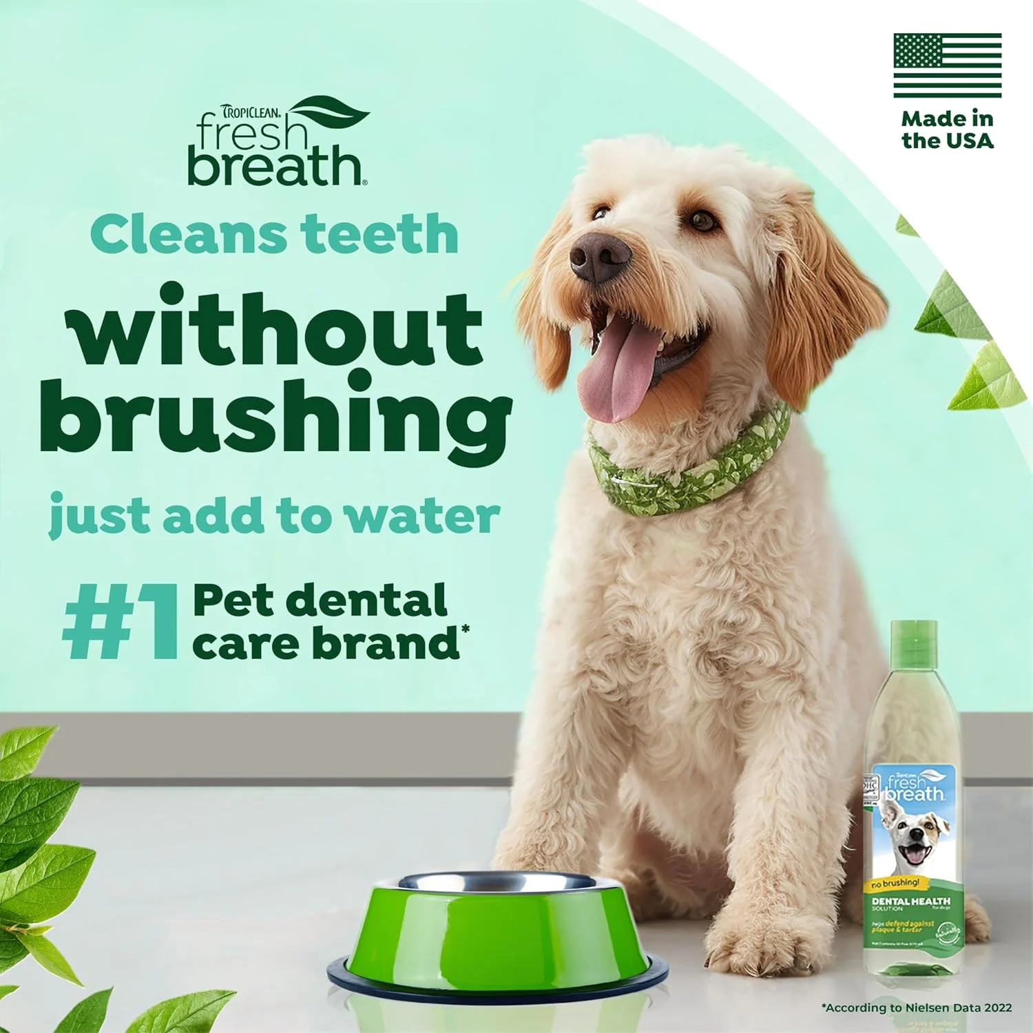 TropiClean Fresh Breath Water Additive for Dogs - Image 2