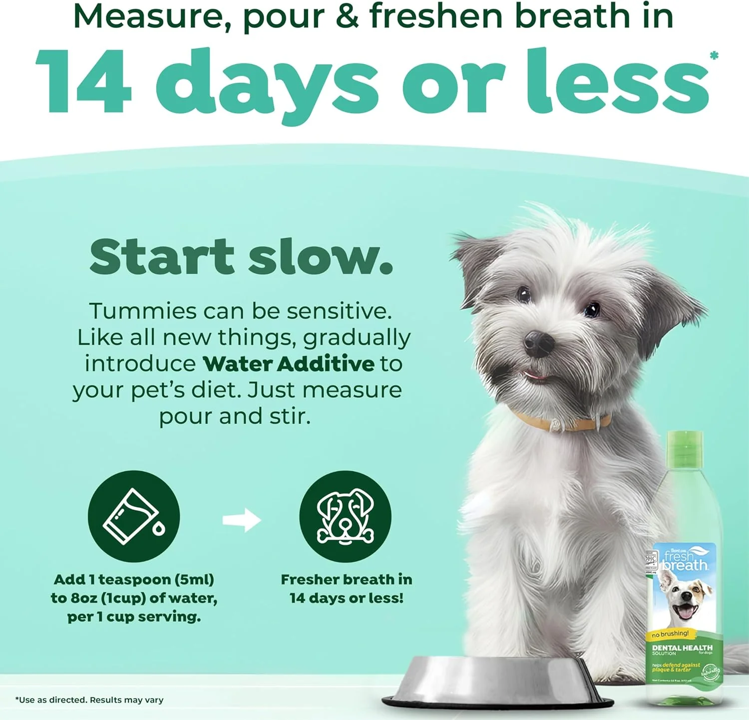 TropiClean Fresh Breath Water Additive for Dogs - Image 3