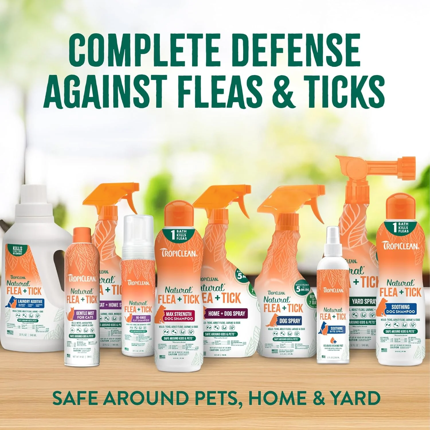 TropiClean Max Strength Flea and Tick Shampoo Treatment for Dogs, Powerful & Natural Defense, Prevention for Large & Small Dogs, Made in USA, 20oz - Image 8