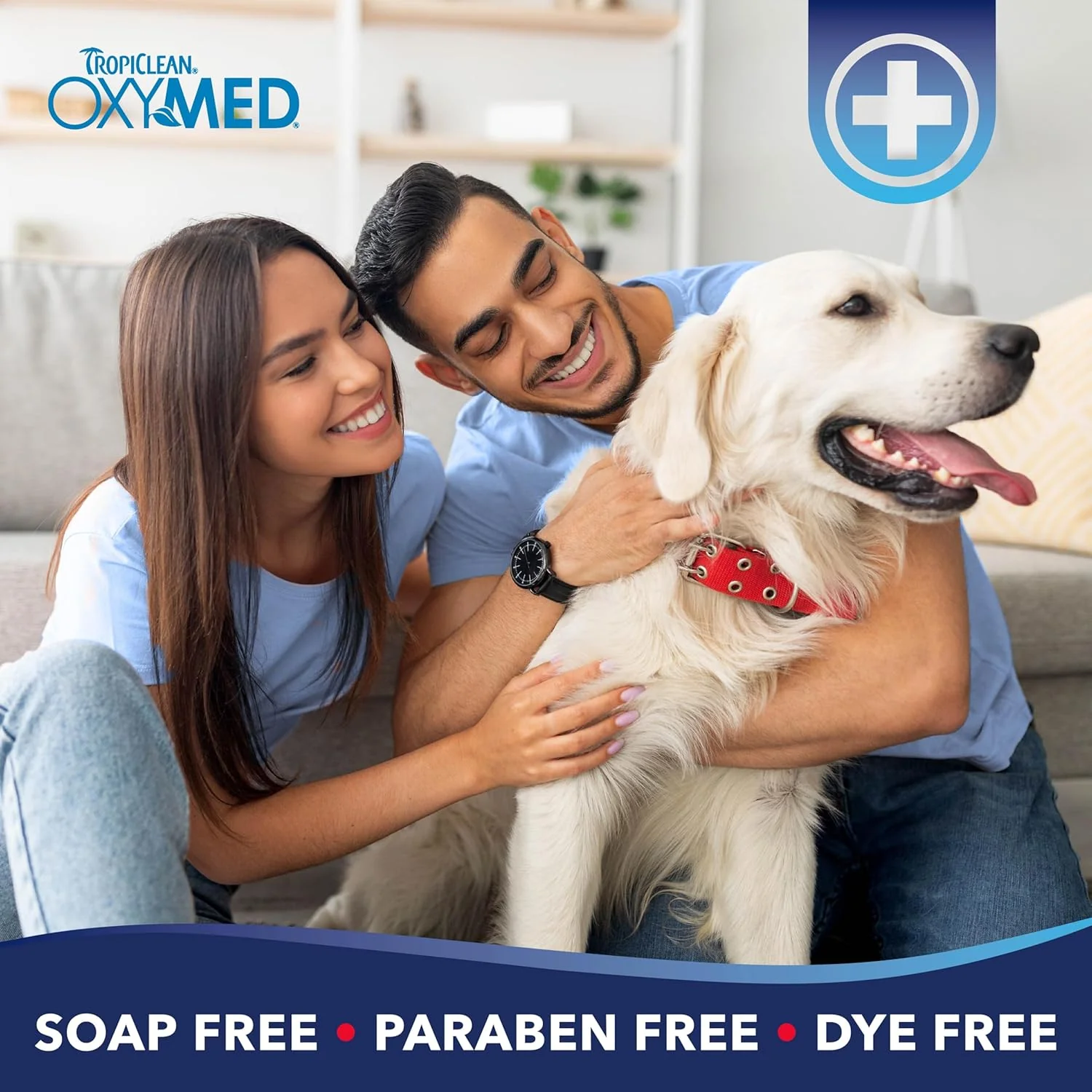 TropiClean OxyMed Dog Shampoo for Allergies and Itching , Medicated Oatmeal Shampoo for Dry Itchy Skin, Seborrhea, & Hot Spots 20 oz - Image 7