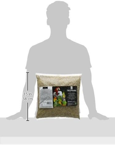 Tropimix Bird Food for Cockatiels and Lovebirds, Hagen Parrot Food with Seeds, Fruit, Vegetables, Vitamins & Amino Acids, 8 Pound (Pack of 1) - Image 8