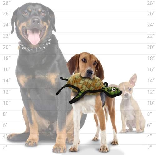 TUFFY Ocean Creature Turtle, Durable Dog Toy, Large - Image 5