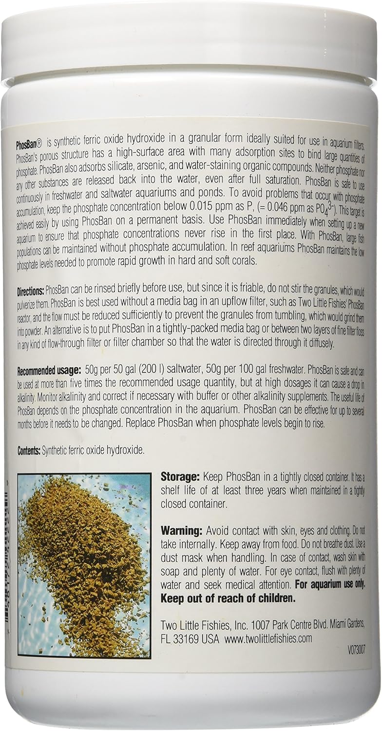 Two Little Fishies  PhosBan Phosphate Removal Media - Image 2