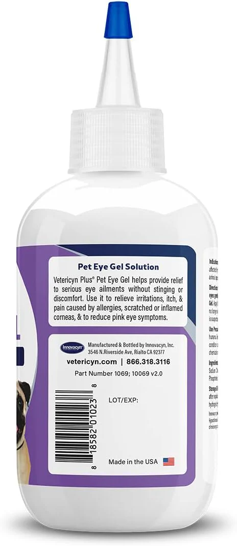 Vetericyn Plus Pet Eye Gel | Dog and Cat Eye Ointment Alternative to Lubricate and Relieve Eye Irritations and Abrasions, Reduce Symptoms of Pink Eye in Dogs and Cats. 3 ounces - Image 5