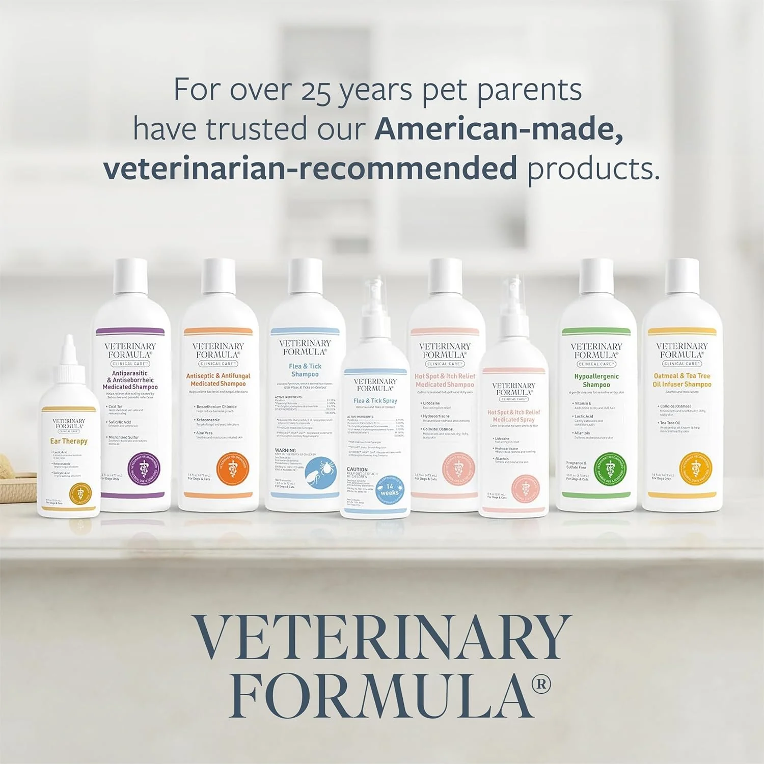 Veterinary Formula Flea and Tick Shampoo for Dogs and Cats - Image 7