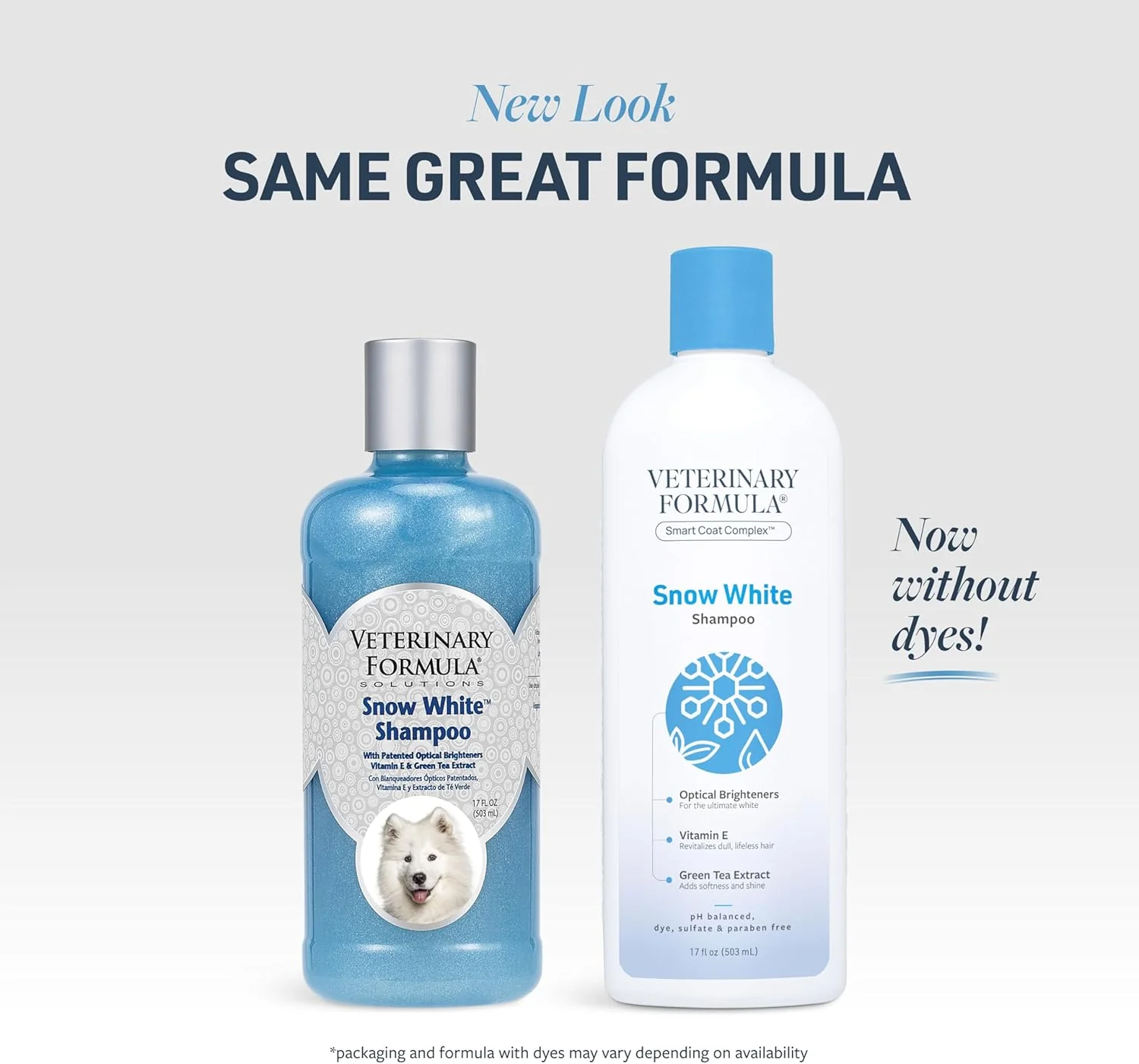 Veterinary Formula Smart Coat Complex Snow White Shampoo for Dogs and Cats – Gently Remove Stains and Yellowing Without Bleach or Peroxide – Cleans, Deodorizes, and Brightens White Coats - Image 2