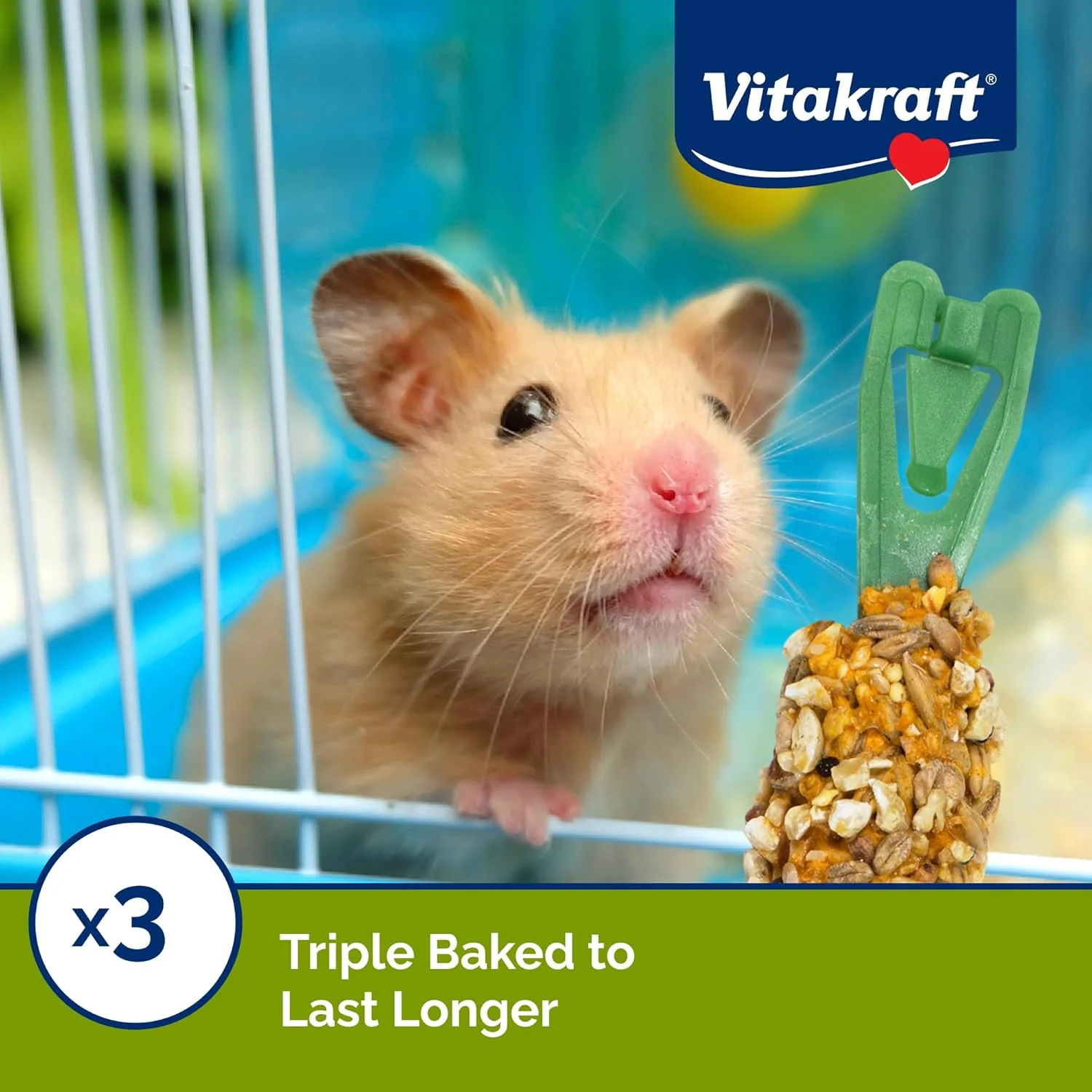 Vitakraft Crunch Sticks Hamster Treat - Hamster Chew Sticks - - Image 5