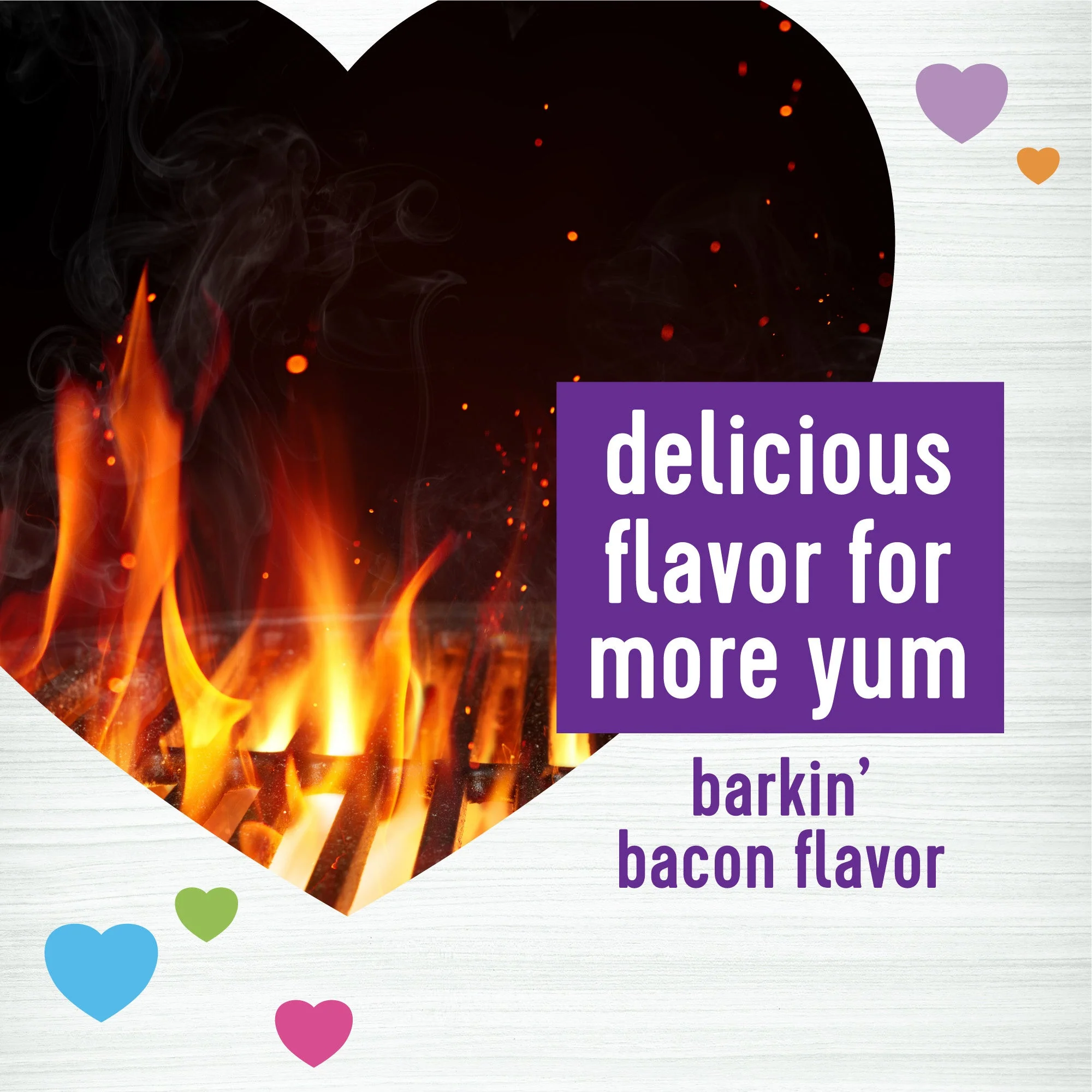 Wellness Barkin' Bacon Flavored Soft Chew Skin & Coat Supplements for Dogs - Image 2
