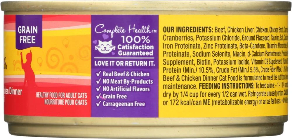 Wellness Canned Cat Food Beef & Chicken Recipe - Image 4