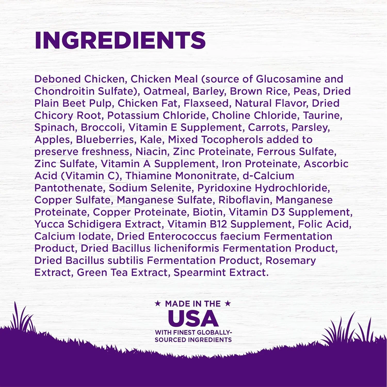 Wellness Complete Health Dry Dog Food, Wholesome Grains, Natural, Chicken & Oatmeal Recipe - Image 6