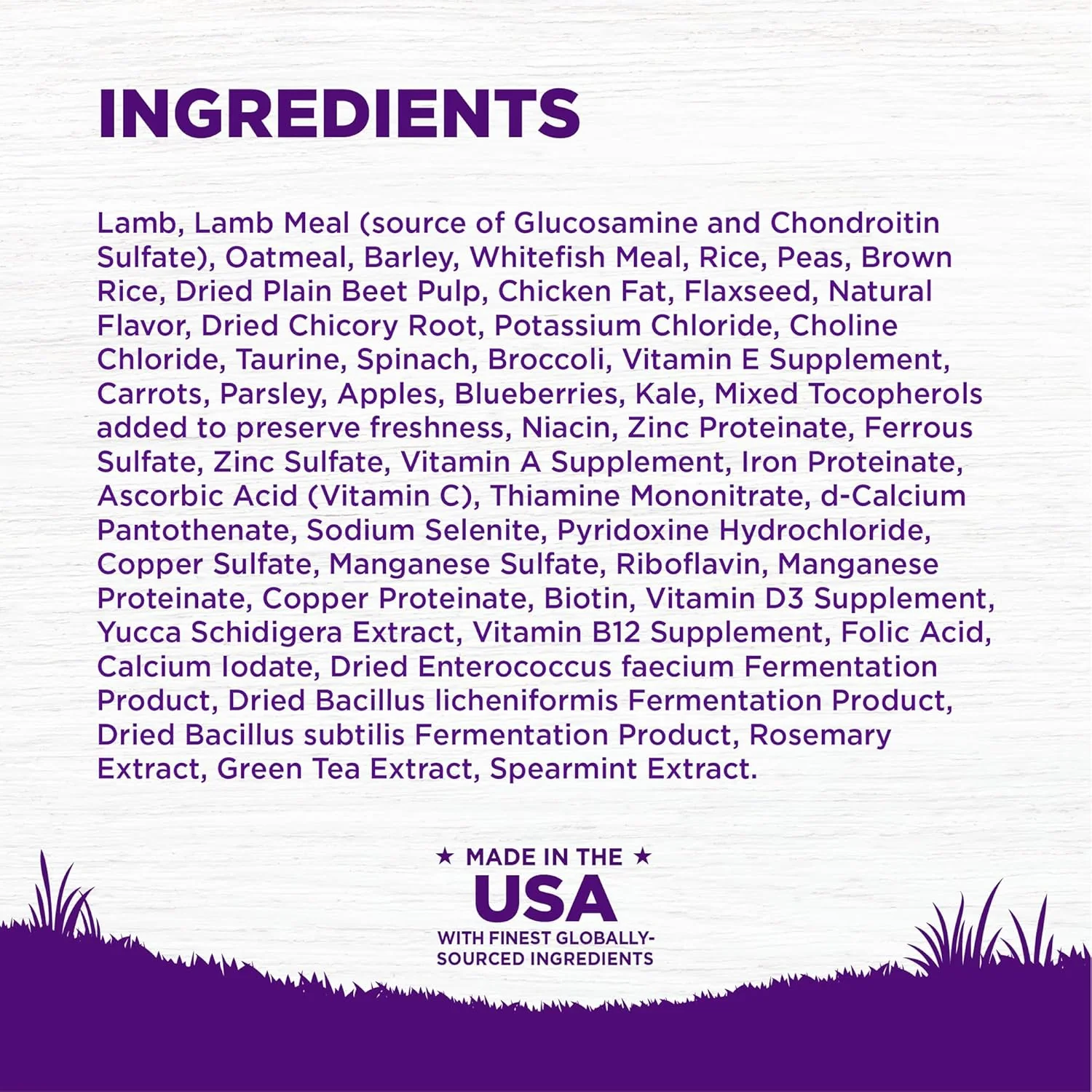 Wellness Complete Health Dry Dog Food, Wholesome Grains, Natural, Lamb & Barley Recipe - Image 6