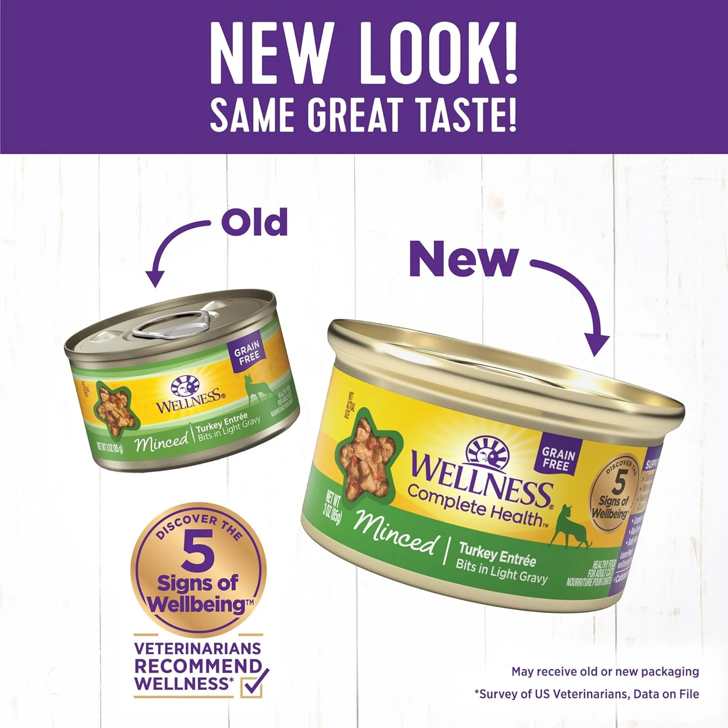 Wellness Complete Health Minced Adult Wet Cat Food, Natural, Protein-Rich, Grain Free - Image 2
