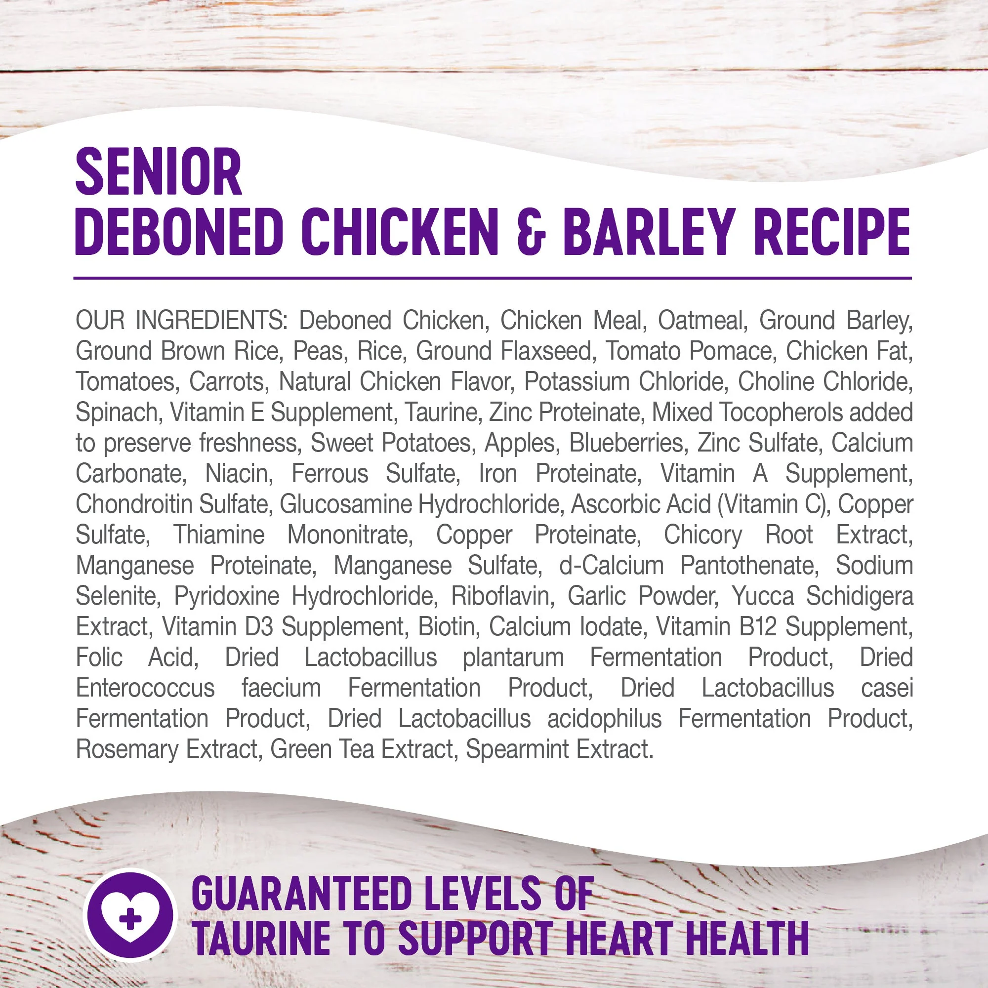 Wellness Complete Health Natural Dry Senior Dog Food, Chicken & Barley - Image 5
