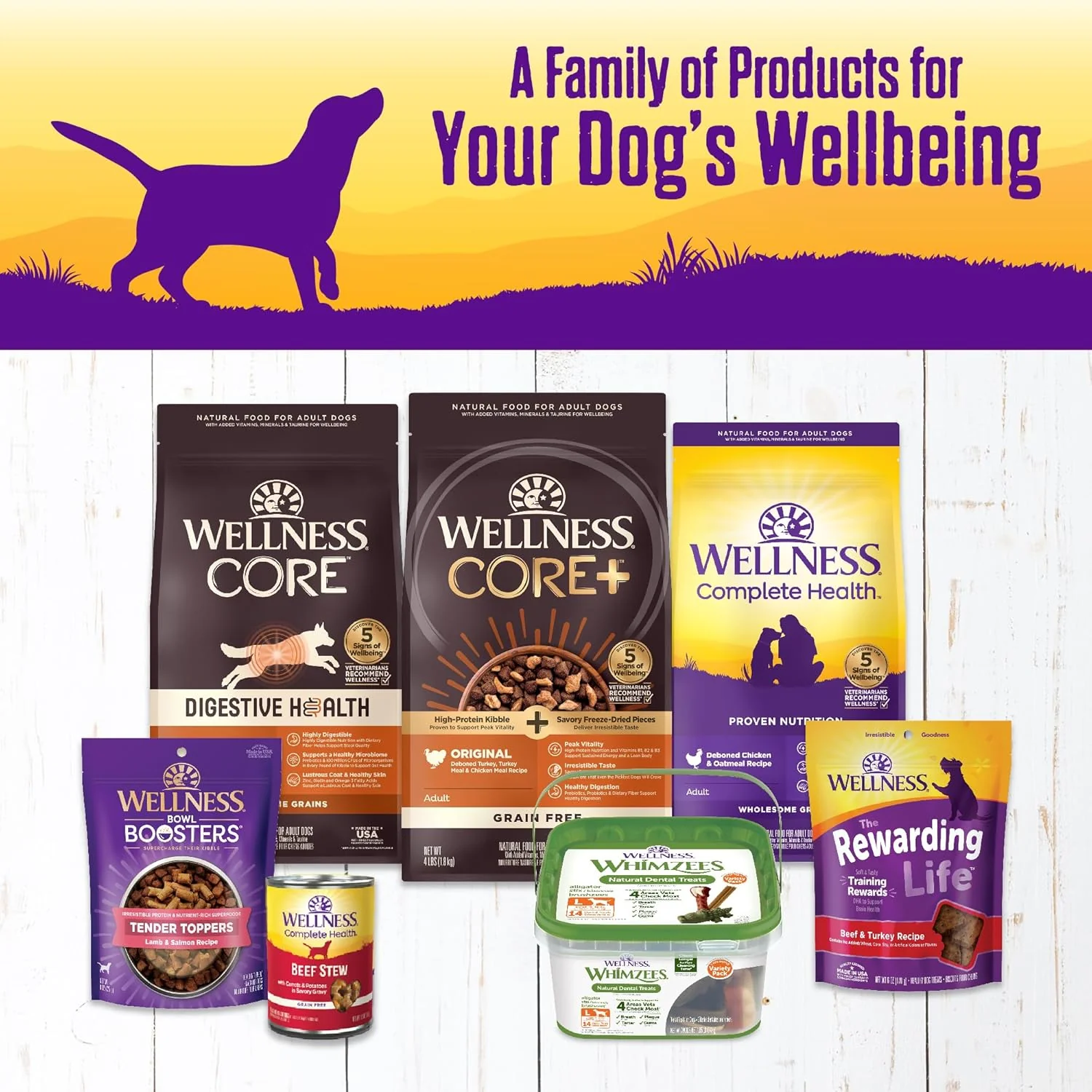 Wellness Complete Health Thick & Chunky Natural Canned Wet Dog Food, Turkey Stew - Image 5