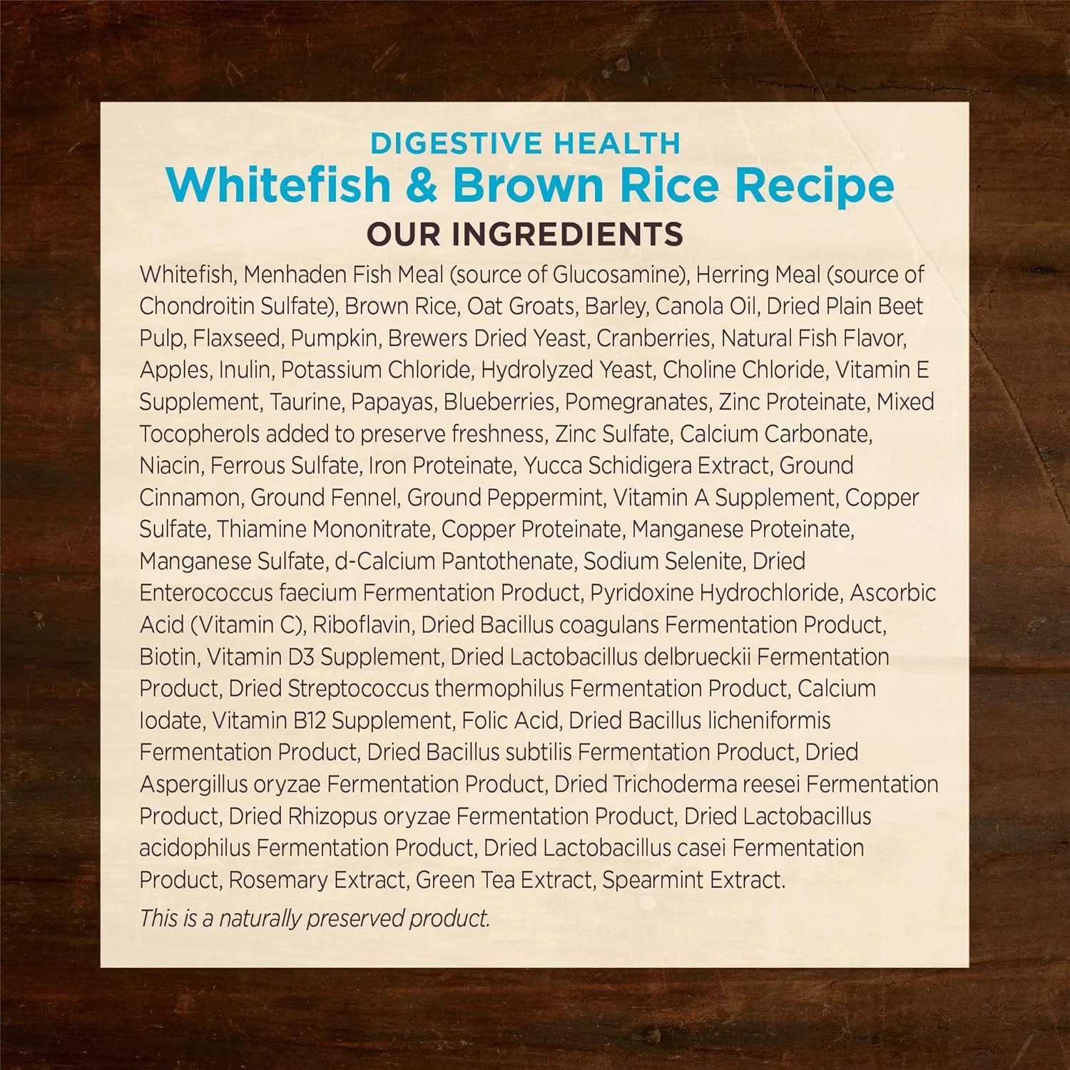 Wellness CORE Digestive Health Dry Dog Food, Wholesome Grains, Natural, Ingredients for Dogs with Sensitive Stomachs, Whitefish & Brown Rice Recipe - Image 10