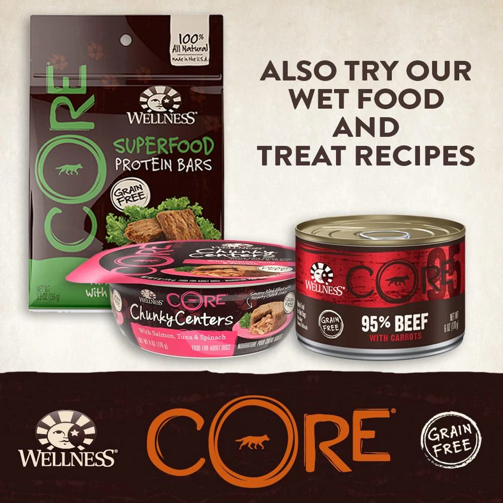 Wellness CORE Natural Dry Grain Free Puppy Food, Chicken & Turkey - Image 6