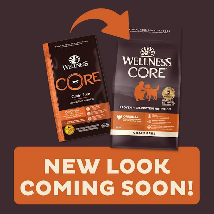 Wellness CORE Natural Grain Free Original Turkey & Chicken Dry Dog Food - Image 8