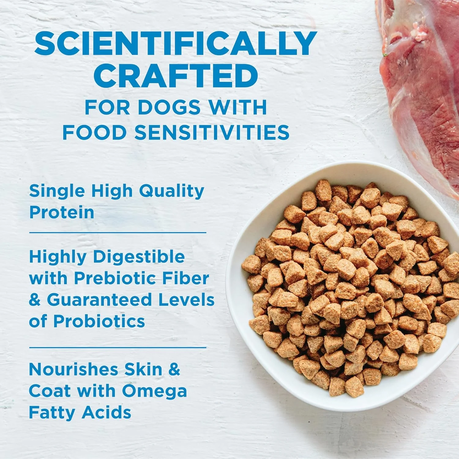 Wellness Simple Natural Limited-Ingredient Grain-Free Dry Dog Food, Easy to Digest for Sensitive Stomachs, Supports Skin & Coat (Turkey and Potato) - Image 5