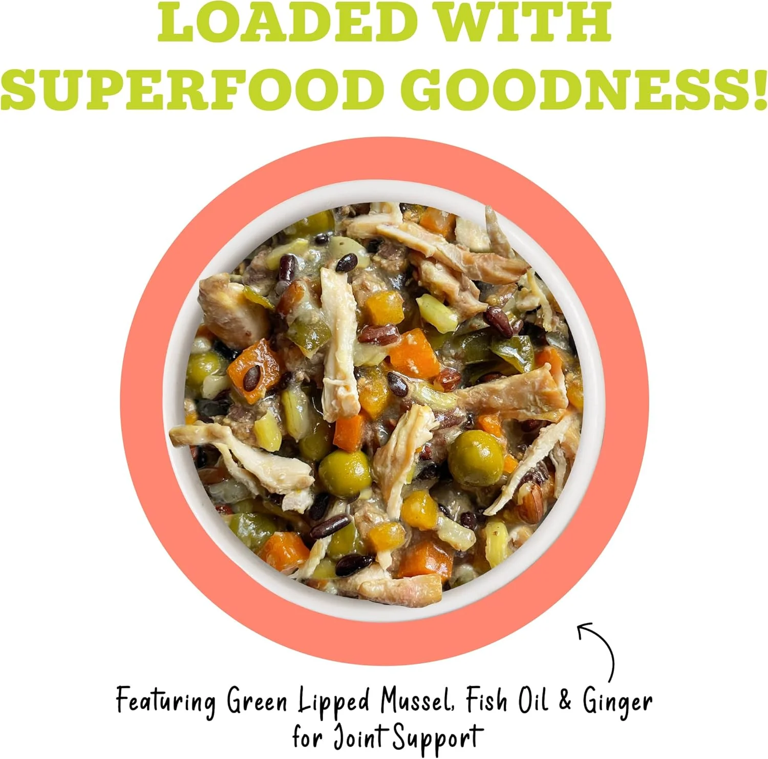 Weruva Awesome Bouncy Wet Dog Food, Chicken & Brown Rice with Veggies - Image 4