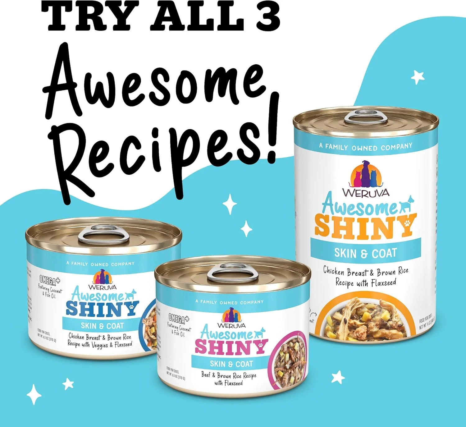Weruva Awesome Shiny Wet Dog Food, Beef & Brown Rice - Image 7