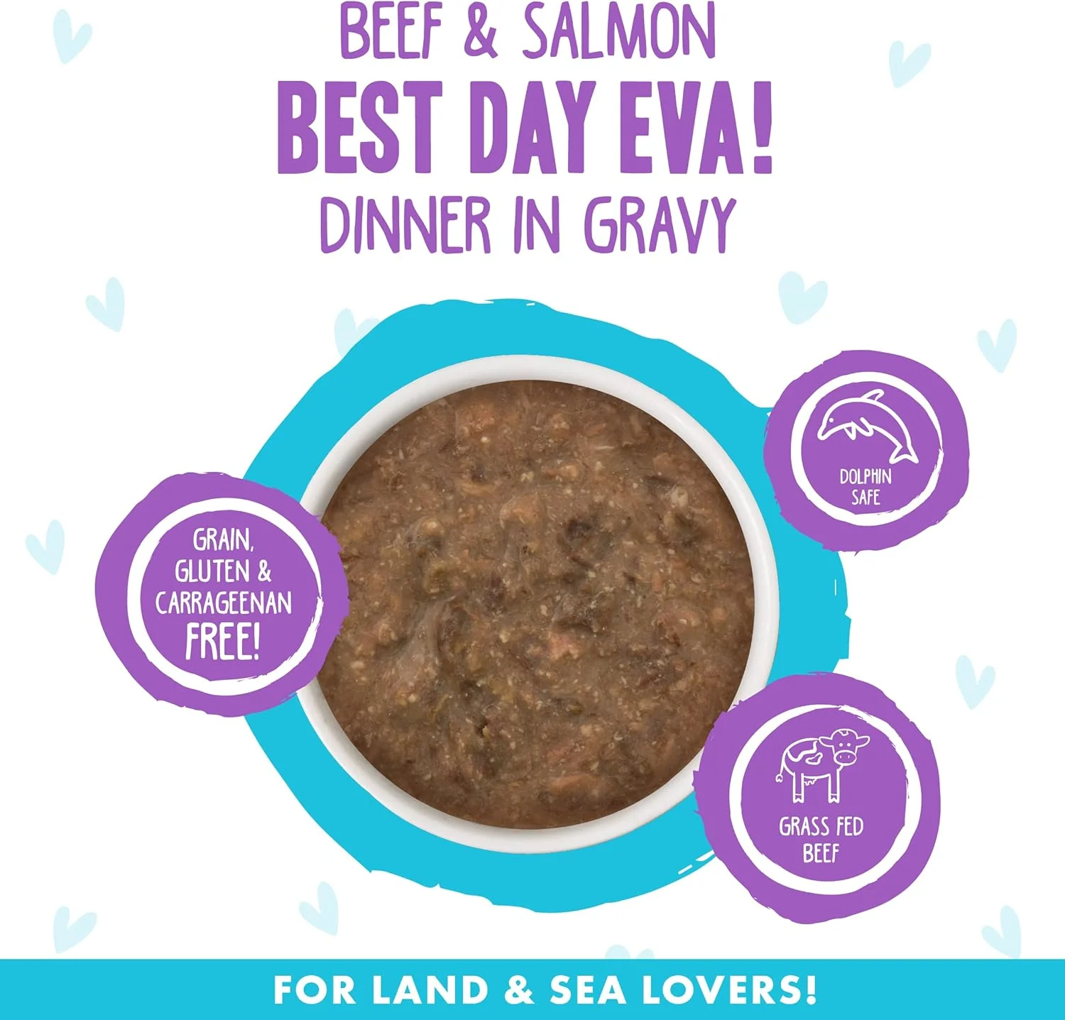 Weruva B.F.F. OMG - Best Feline Friend Oh My Gravy!, Best Day Eva! with Beef & Salmon in Gravy Cat Food - Image 6