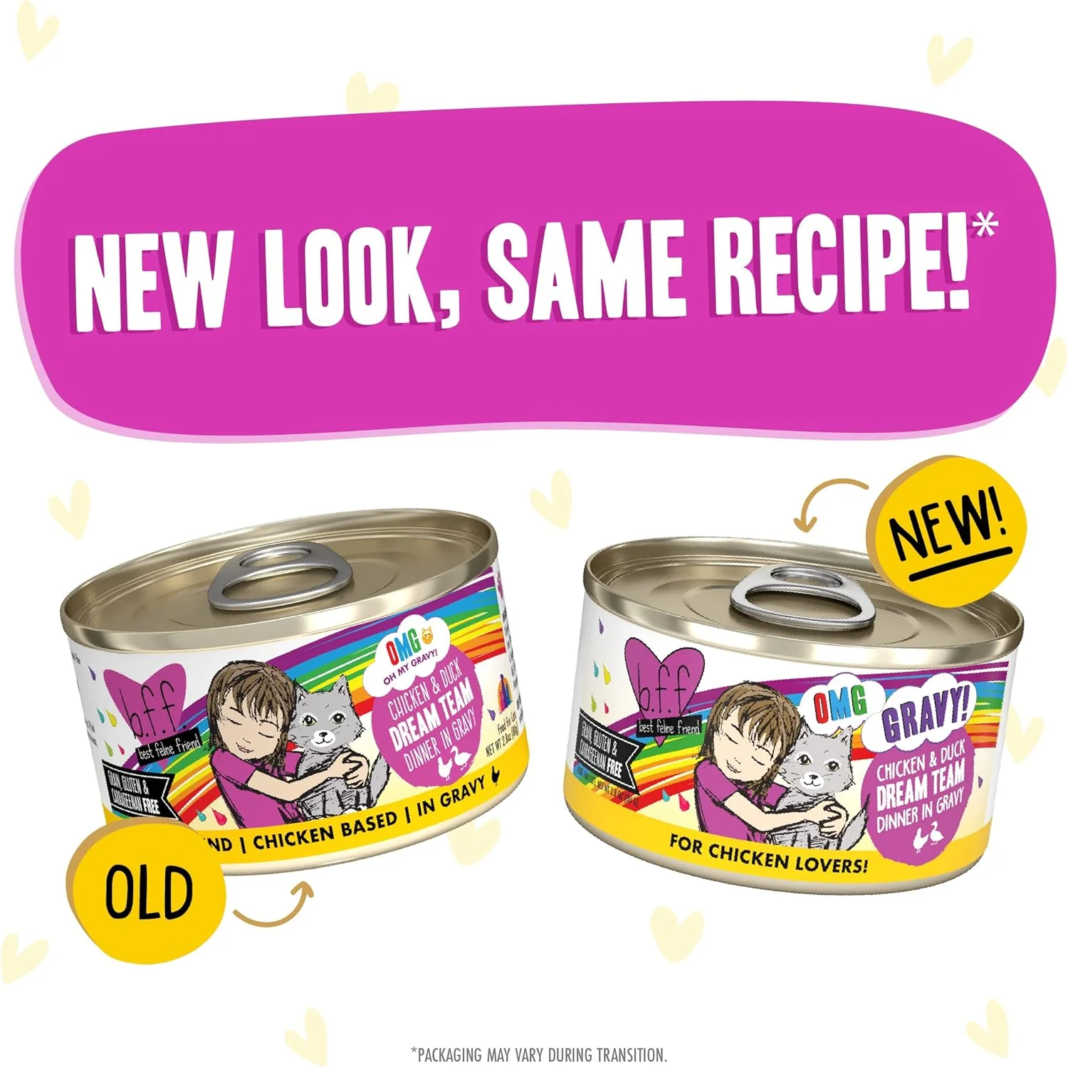 Weruva B.F.F. OMG - Best Feline Friend Oh My Gravy!, Chicken & Duck Dream Team with Chicken & Duck in Gravy - Image 9