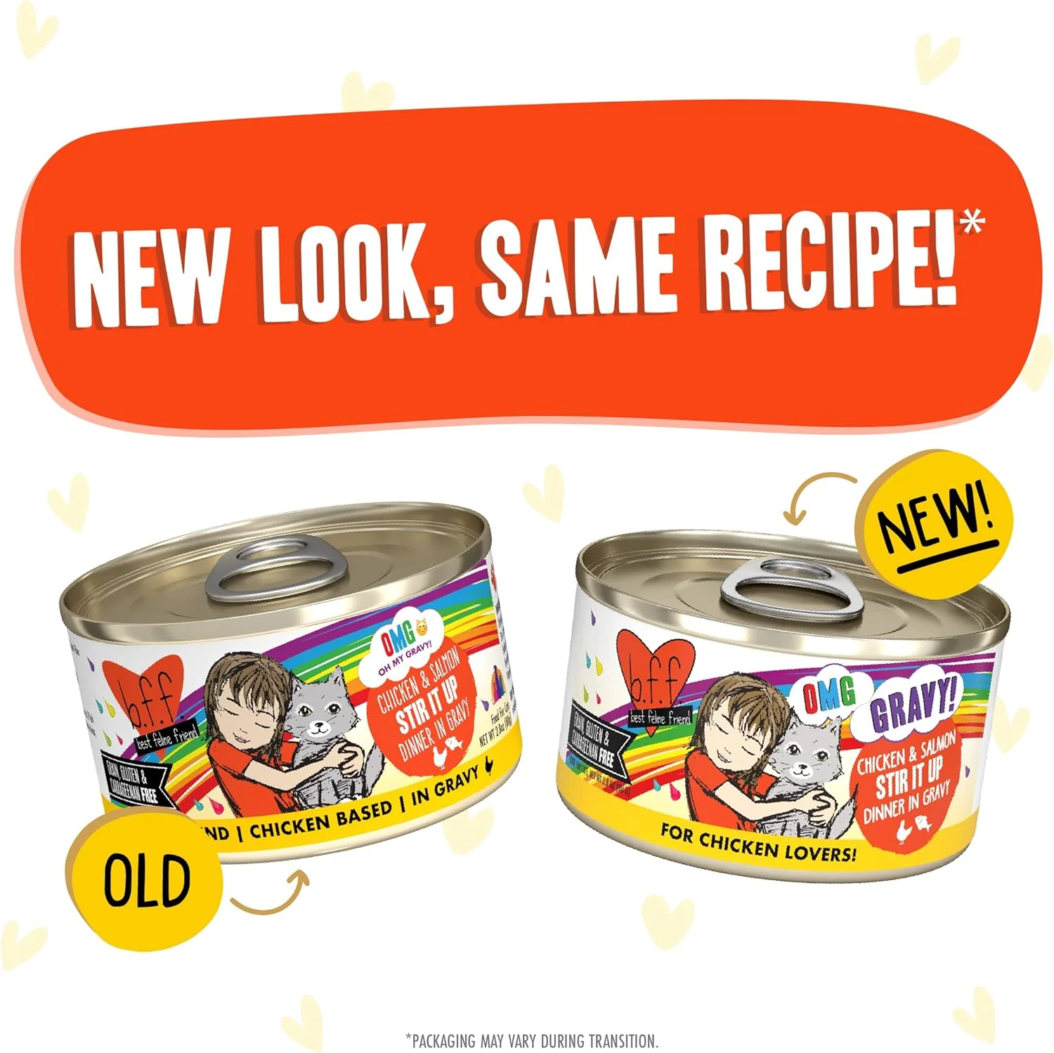 Weruva B.F.F. OMG - Best Feline Friend Oh My Gravy!, Chicken & Salmon Stir It Up with Chicken & Salmon in Gravy - Image 9