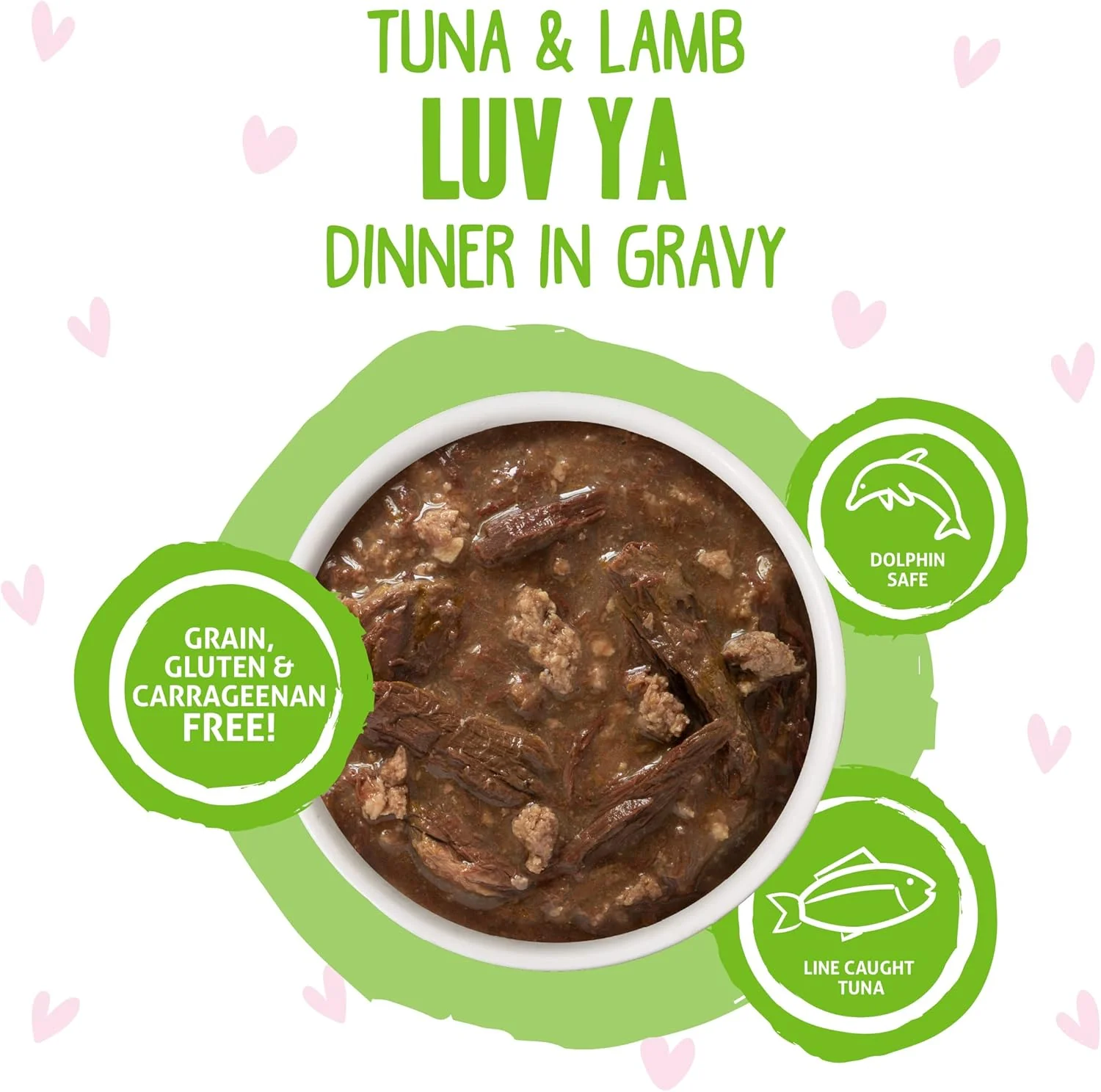 Weruva B.F.F. OMG - Best Feline Friend Oh My Gravy!, Tuna & Lamb Luv Ya with Tuna & Lamb in Gravy Cat Food - Image 5
