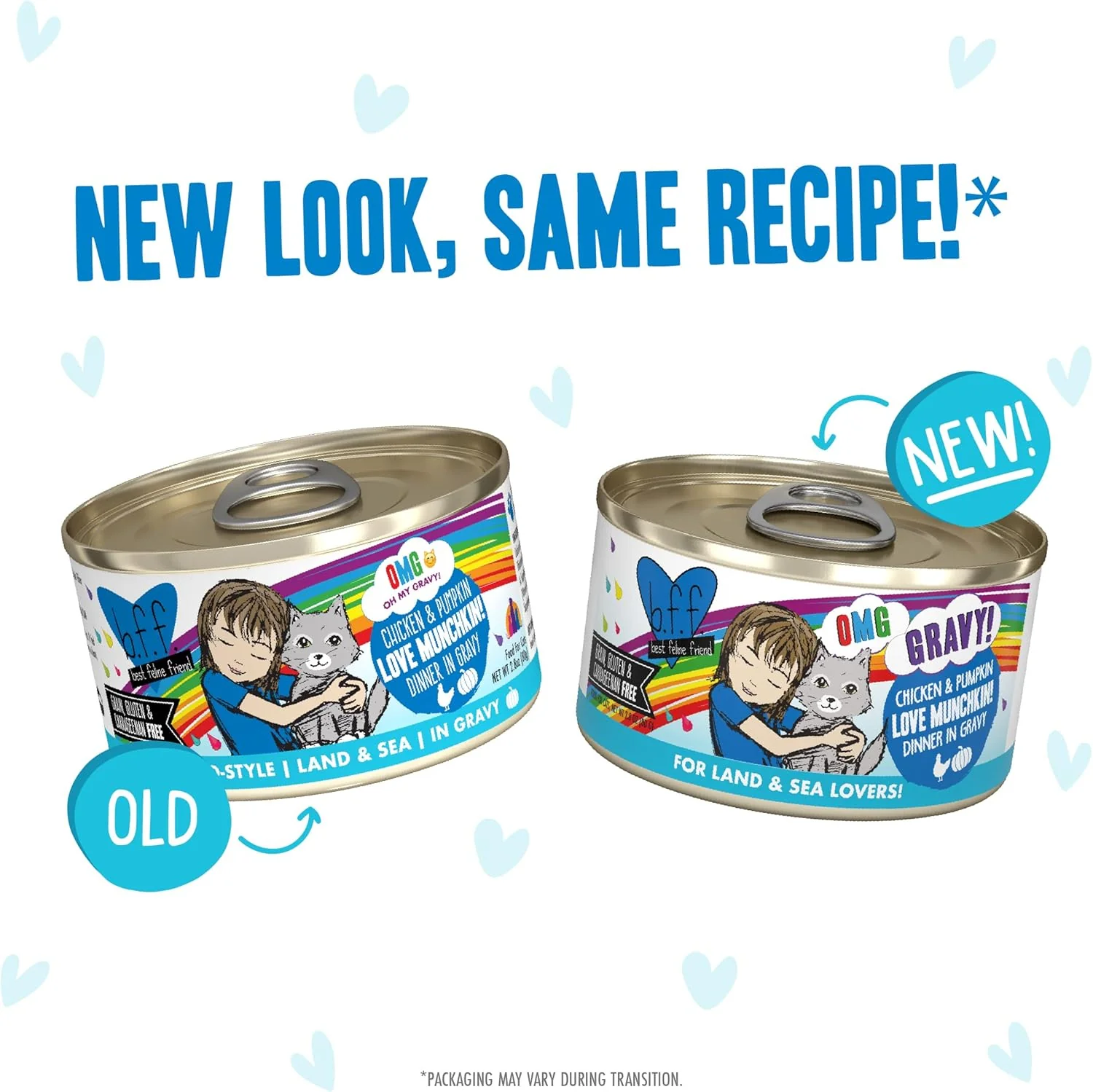 Weruva B.F.F. OMG - Best Feline Friend Oh My Gravy!, Variety Pack, Rainbow Road, Wet Cat Food by - Image 9