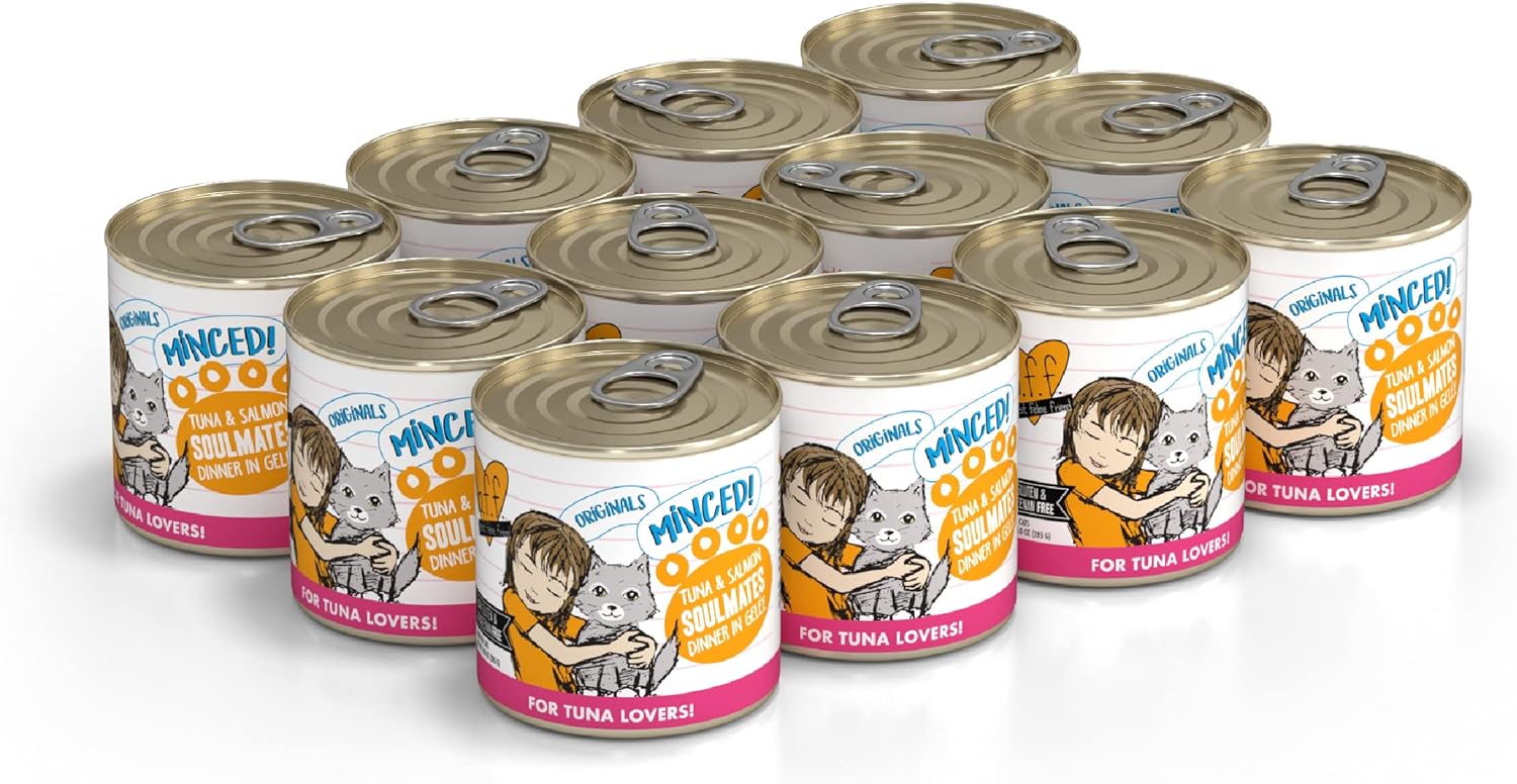 Weruva Best Feline Friend (B.F.F.) Grain-Free Cat Food, Tuna & Salmon Soulmates - Image 2