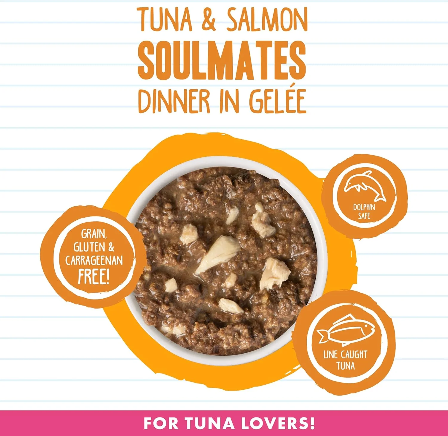 Weruva Best Feline Friend (B.F.F.) Grain-Free Cat Food, Tuna & Salmon Soulmates - Image 3