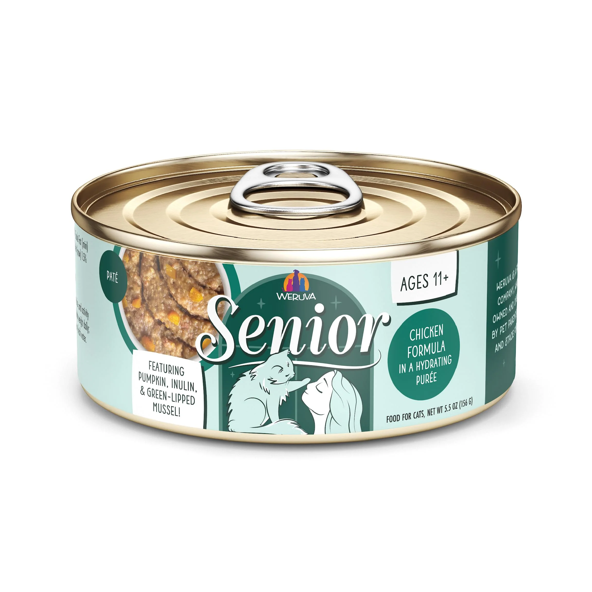 Weruva Cat Senior, Chicken Formula in a Hydrating Purée - Image 12