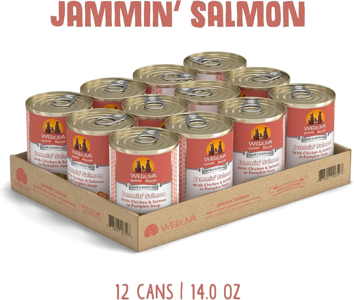 Weruva Classic Dog Food, Jammin' Salmon with Chicken & Salmon in Gravy - Image 2