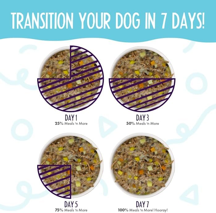 Weruva Meals 'n More Natural Wet Dog Food, Steak Frites Dinner Plus Skin & Coat Health (Pack of 12) - Image 4