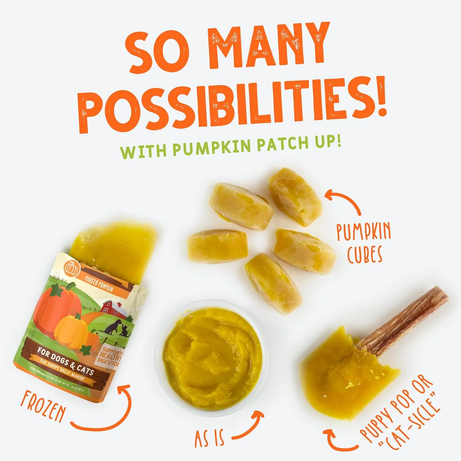Weruva Pumpkin Patch Up! Pumpkin Pumpkin, What's Your Function? Variety Pack for Dogs & Cats,  Pouch (Pack of 12) - Image 6